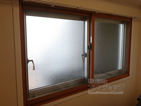 の二重窓（内窓） インプラス ダストバリア仕様 引違い窓 2枚建 施工例