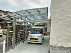 のカーポート レイナポートグラン 縦連棟　積雪〜20cm対応 施工例