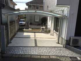 のカーポート レイナツインポートグラン　積雪〜20cm対応 施工例