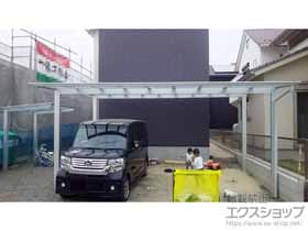 のカーポート ソリッドポート ワイド 積雪〜20cm対応 施工例