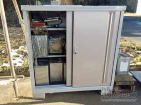 の物置・屋外倉庫 シンプリー 一般型 1320×755×1303 MJX-137C-AR 施工例