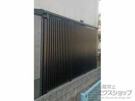 のフェンス・柵 プログコートフェンス M1型 間仕切りタイプ 施工例