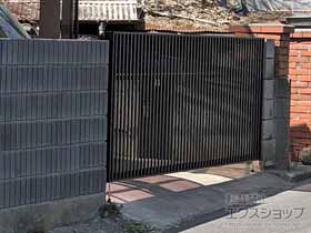 のカーゲート 【特注】オーバードアS2型 電動式 施工例