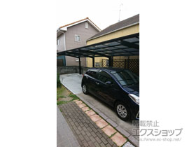 のカーポート プレシオスポート 積雪〜20cm対応 施工例