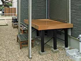 のウッドデッキ マージウッドデッキ 施工例