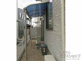 のテラス屋根 プレシオステラス R型 テラスタイプ 単体 積雪〜20cm対応 施工例