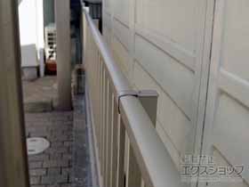 のフェンス・柵 ミエッタフェンス 防犯たて格子タイプ 自由柱 施工例