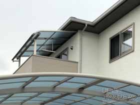 のバルコニー・ベランダ屋根 ヴェクターテラス R型 屋根タイプ 単体 積雪〜20cm対応 施工例