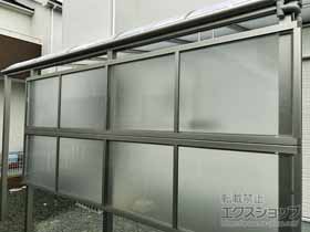 のテラス屋根 ヴェクターテラス R型 テラスタイプ 単体 積雪〜20cm対応 施工例