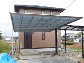 のカーポート マイポートOrigin オリジン ワイド 積雪〜20cm対応 施工例