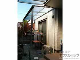 のテラス屋根 ヴェクターテラス F型 テラスタイプ 単体 積雪〜20cm対応 施工例