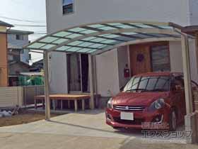 のカーポート レイナツインポートグラン 積雪〜20cm対応 施工例