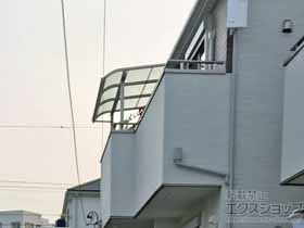 のバルコニー・ベランダ屋根 スピーネ R型 屋根タイプ 単体 積雪〜20cm対応 施工例