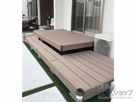 のウッドデッキ 樹ら楽ステージ *通常納まり 施工例