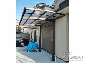 のカーポート レイナポートREグラン 前下がり 積雪〜20cm対応 施工例