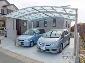 のカーポート レイナツインポートグラン　積雪〜20cm対応 施工例