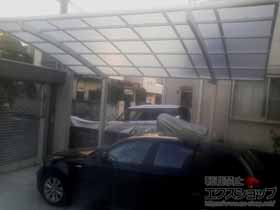 のカーポート ネスカR (ラウンドスタイル) 積雪〜20cm対応 施工例