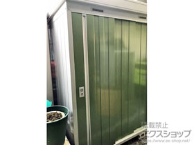 の物置・屋外倉庫 ネクスタ 一般型 1530×1370×2020（NXN-20S） NXN-20S-OG 施工例