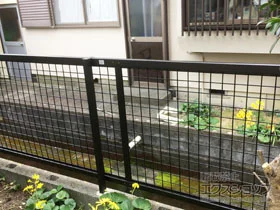 LIXIL(���N�V��)�̃t�F���X�E��E�� �A�����b�V���t�F���X3�^ �t���[�|�[���^�C�v �{�H��