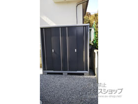 の物置・屋外倉庫 シンプリー 一般型 1940×905×1903（MJX-199E-P） MJX-199E-P-PG 施工例