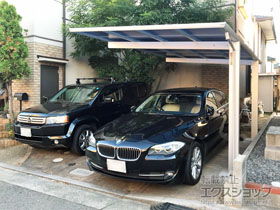 のカーポート エフルージュグラン　積雪〜20cm対応 施工例