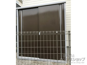 の物置・屋外倉庫 シンプリー 一般型 1740×755×1903 MJX-177E-TB 施工例