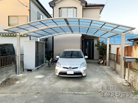 のカーポート レイナツインポートグラン　積雪〜20cm対応 施工例