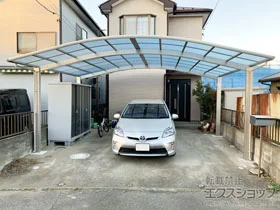 YKKAPのカーポート レイナツインポートグラン　積雪～20cm対応 施工例