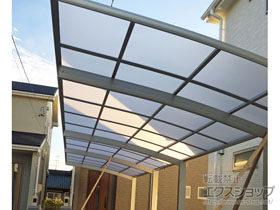 のカーポート プレシオスポート 縦連棟 積雪〜20cm対応 施工例