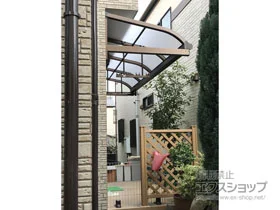 YKKAPのバルコニー屋根 ヴェクターテラス R型 ルーフタイプ 単体 積雪〜20cm対応 施工例