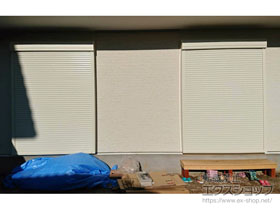 の窓シャッター 【特注】リフォームシャッター イタリヤ 手動式 施工例