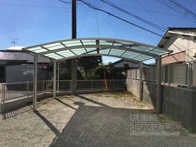 YKKAPのカーポート レイナツインポートグラン　積雪～20cm対応 施工例
