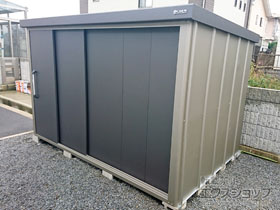 の物置・屋外倉庫 エスケーエイト SK8-180 一般型 3000×2000×1940 SK8-180-GK 施工例