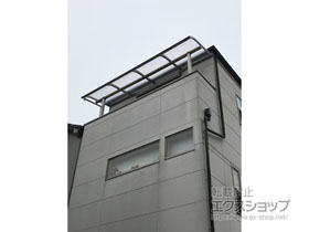 のバルコニー・ベランダ屋根 ヴェクターテラス R型 屋根タイプ 単体 積雪〜20cm対応 施工例