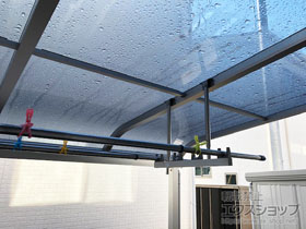 のテラス屋根 ヴェクターテラス R型 テラスタイプ 単体 積雪〜20cm対応 施工例