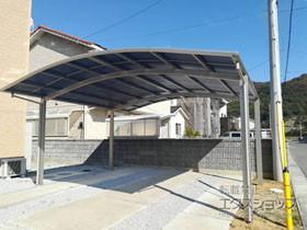 のカーポート レイナツインポートグラン　積雪〜20cm対応 施工例