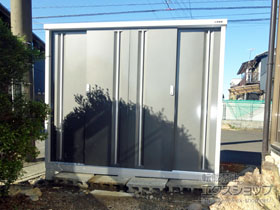 の物置・屋外倉庫 シンプリー 一般型 1940×755×1603（MJX-197D） MJX-197D-PG 施工例