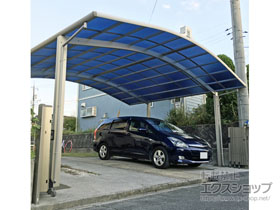 のカーポート レイナツインポートグラン　積雪〜20cm対応 施工例