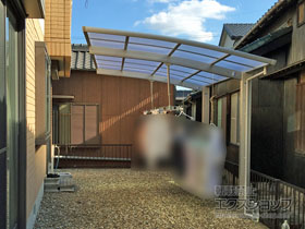 のカーポート レイナポートグラン　積雪〜20cm対応 施工例