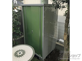 の物置・屋外倉庫 シンプリー 一般型 1100×905×1903 MJX-119E-LG 施工例