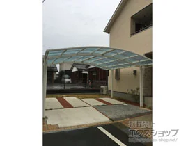 YKKAPのカーポート レイナツインポートグラン　積雪～20cm対応 施工例