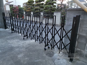 のカーゲート トリップゲート RB型 ノンレール 片開き親子*51DO(13S+38T) 施工例