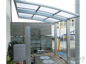 のサイクルポート・駐輪場 レイナポートグランミニ 積雪〜20cm対応 施工例