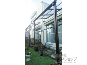 のテラス屋根 ヴェクターテラス R型 テラスタイプ 単体 積雪〜20cm対応 施工例