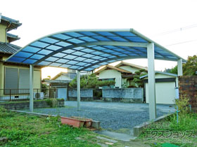 のカーポート レイナツインポートグラン　積雪〜20cm対応 施工例