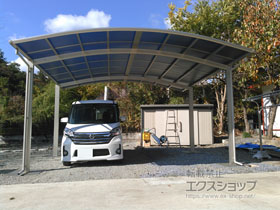 のカーポート レイナツインポートグラン　積雪〜20cm対応 施工例