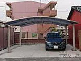 YKKAPのカーポート レイナツインポートグラン　積雪～20cm対応 施工例