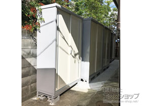 の物置・屋外倉庫 シンプリー 一般型 1320×515×1903（MJX-135E） MJX-135E-FW 施工例