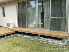 のウッドデッキ リウッドデッキ 200 施工例