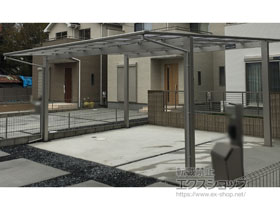 のカーポート エフルージュ ツイン 積雪〜20cm対応 施工例